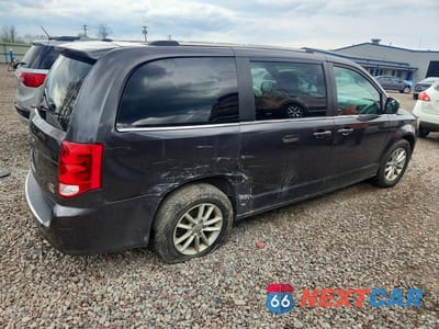 Trzecie zdjęcie samochodu z tyłu: 2019 DODGE GRAND CARAVAN SXT VIN:2C4RDGCG4KR772197 - miniatura