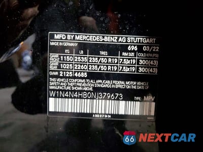 Zdjęcie 14 z 14 samochodu: 2022 MERCEDES-BENZ GLA 250 4MATIC VIN:W1N4N4HB0NJ379673 - miniatura