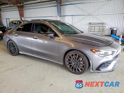 Czwarte zdjęcie samochodu z boku: 2021 MERCEDES-BENZ CLA AMG 35 4MATIC VIN:W1K5J5BB8MN152640 - miniatura