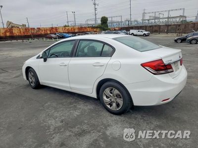 Drugie zdjęcie samochodu z przodu: 2013 HONDA CIVIC LX VIN:19XFB2F54DE247019 - miniatura