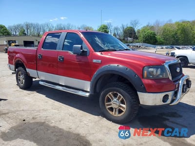 Czwarte zdjęcie samochodu z boku: 2007 FORD F150 SUPERCREW VIN:1FTPW14537KC70993 - miniatura