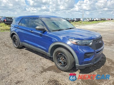 Czwarte zdjęcie samochodu z boku: 2021 FORD EXPLORER VIN:1FM5K8AC1MNA15750 - miniatura