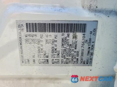 Zdjęcie 12 z 12 samochodu: 2025 NISSAN ROGUE SV VIN:5N1BT3BBXSC766704 - miniatura