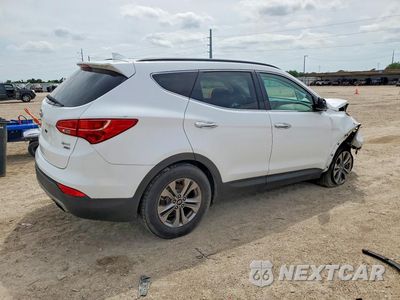 Trzecie zdjęcie samochodu z tyłu: 2016 HYUNDAI SANTA FE VIN:5XYZUDLB9GG375194 - miniatura