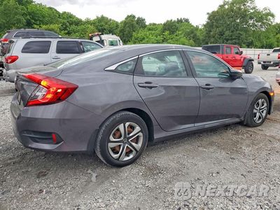 Trzecie zdjęcie samochodu z tyłu: 2018 HONDA CIVIC LX VIN:2HGFC2F52JH592838 - miniatura