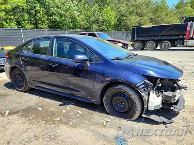 Czwarte zdjęcie samochodu z boku: 2021 TOYOTA COROLLA LE VIN:5YFEPMAE3MP241971 - miniatura