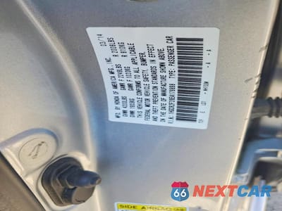 Zdjęcie 13 z 13 samochodu: 2014 HONDA ACCORD LX VIN:1HGCR2F39EA179898 - miniatura
