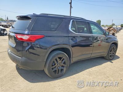 Trzecie zdjęcie samochodu z tyłu: 2020 CHEVROLET TRAVERSE LT VIN:1GNERGKWXLJ158390 - miniatura