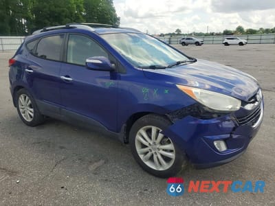 Czwarte zdjęcie samochodu z boku: 2013 HYUNDAI TUCSON LIMITED VIN:KM8JU3AC1DU672971 - miniatura