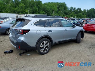 Trzecie zdjęcie samochodu z tyłu: 2020 SUBARU OUTBACK LIMITED VIN:4S4BTANC7L3230738 - miniatura