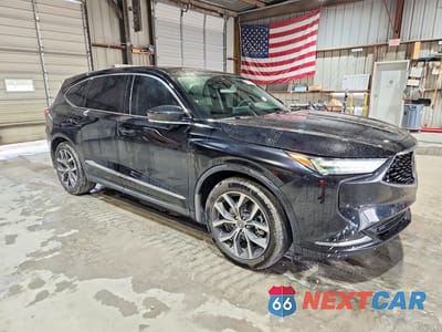 Czwarte zdjęcie samochodu z boku: 2022 ACURA MDX TECHNOLOGY VIN:5J8YE1H44NL045824 - miniatura