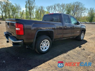 Trzecie zdjęcie samochodu z tyłu: 2016 GMC SIERRA K1500 SLE VIN:1GTV2MEC5GZ206205 - miniatura
