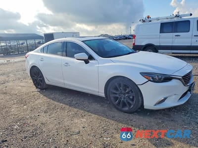 Czwarte zdjęcie samochodu z boku: 2016 MAZDA 6 GRAND TOURING VIN:JM1GJ1W55G1451272 - miniatura