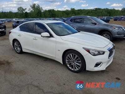 Czwarte zdjęcie samochodu z boku: 2020 INFINITI Q50 3.0T LUXE VIN:JN1EV7AR0LM251078 - miniatura
