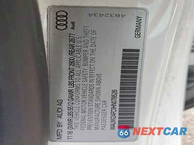 Zdjęcie 12 z 12 samochodu: 2017 AUDI A7 PREMIUM PLUS VIN:WAUW2AFC9HN078526 - miniatura