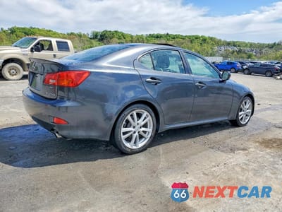 Trzecie zdjęcie samochodu z tyłu: 2006 LEXUS IS 250 VIN:JTHBK262562019453 - miniatura