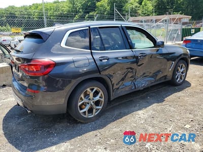 Trzecie zdjęcie samochodu z tyłu: 2020 BMW X3 XDRIVE30I VIN:5UXTY5C07L9B01181 - miniatura
