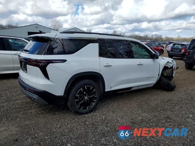 Trzecie zdjęcie samochodu z tyłu: 2025 CHEVROLET TRAVERSE LT VIN:1GNEVGRS3SJ173018 - miniatura