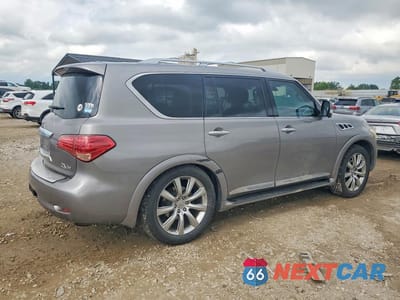 Trzecie zdjęcie samochodu z tyłu: 2011 INFINITI QX56 BASE VIN:JN8AZ2NE6B9006298 - miniatura