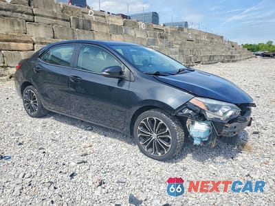 Czwarte zdjęcie samochodu z boku: 2015 TOYOTA COROLLA S PLUS VIN:2T1BURHE1FC419152 - miniatura