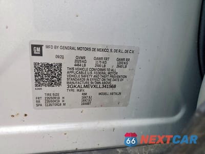 Zdjęcie 13 z 13 samochodu: 2020 GMC TERRAIN SLE VIN:3GKALMEVXLL341568 - miniatura