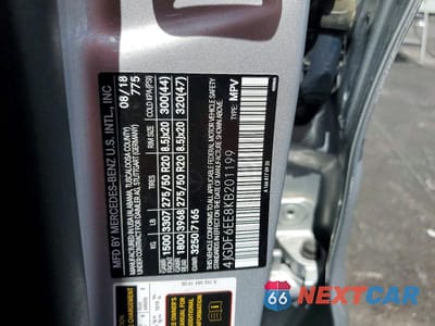 Zdjęcie 12 z 12 samochodu: 2019 MERCEDES-BENZ GLS 450 4MATIC VIN:4JGDF6EE8KB201199 - miniatura