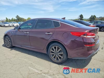 Drugie zdjęcie samochodu z przodu: 2019 KIA OPTIMA LX VIN:5XXGT4L30KG355156 - miniatura