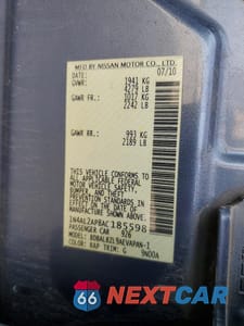 Zdjęcie 13 z 13 samochodu: 2010 NISSAN ALTIMA 2.5 VIN:1N4AL2AP8AC185598 - miniatura
