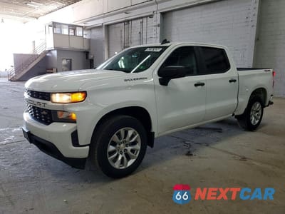 2021 CHEVROLET SILVERADO K1500 CUSTOM 3GCPYBEK7MG256263 - główne zdjęcie licytacji z USA - miniatura