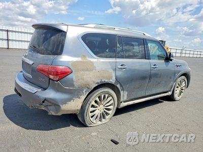 Trzecie zdjęcie samochodu z tyłu: 2015 INFINITI QX80 BASE VIN:JN8AZ2NC6F9370841 - miniatura