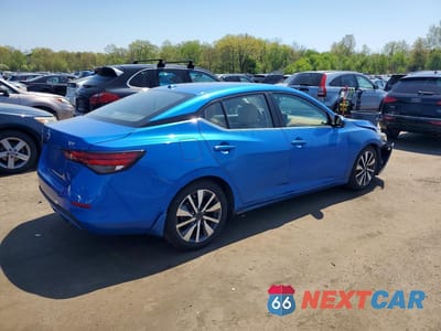 Trzecie zdjęcie samochodu z tyłu: 2020 NISSAN SENTRA SV VIN:3N1AB8CV7LY302239 - miniatura
