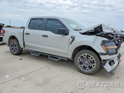 Czwarte zdjęcie samochodu z boku: 2024 FORD F150 STX VIN:1FTEW2KP5RKF11604 - miniatura