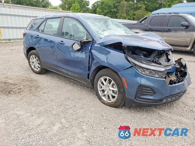 Czwarte zdjęcie samochodu z boku: 2024 CHEVROLET EQUINOX LS VIN:3GNAXHEG8RL232907 - miniatura