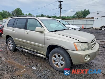 Czwarte zdjęcie samochodu z boku: 2002 TOYOTA HIGHLANDER LIMITED VIN:JTEHF21A020081410 - miniatura