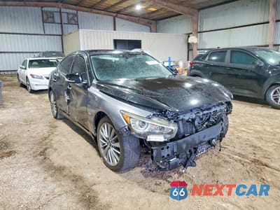 Czwarte zdjęcie samochodu z boku: 2020 INFINITI Q50 3.0T LUXE VIN:JN1EV7AR5LM254252 - miniatura