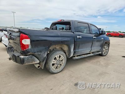Trzecie zdjęcie samochodu z tyłu: 2014 TOYOTA TUNDRA PLATINUM VIN:5TFGY5F15EX158918 - miniatura