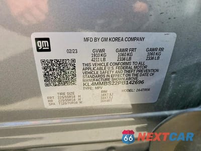Zdjęcie 13 z 13 samochodu: 2023 BUICK ENCORE GX PREFERRED VIN:KL4MMBS22PB142696 - miniatura