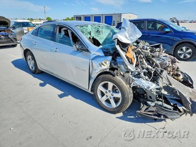Czwarte zdjęcie samochodu z boku: 2022 CHEVROLET MALIBU VIN:1G1ZD5STXNF133653 - miniatura