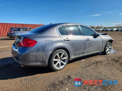 Trzecie zdjęcie samochodu z tyłu: 2012 INFINITI G37 SEDAN X VIN:JN1CV6AR2CM683186 - miniatura