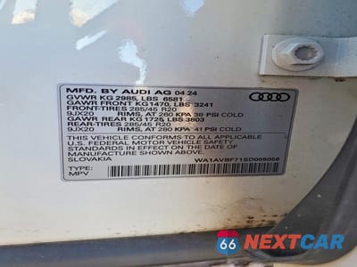 Zdjęcie 14 z 14 samochodu: 2025 AUDI Q7 PREMIUM VIN:WA1AVBF71SD005056 - miniatura