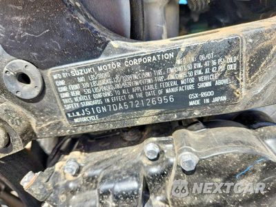 Zdjęcie 9 z 9 samochodu: 2007 SUZUKI GSX-R600 VIN:JS1GN7DA572126956 - miniatura