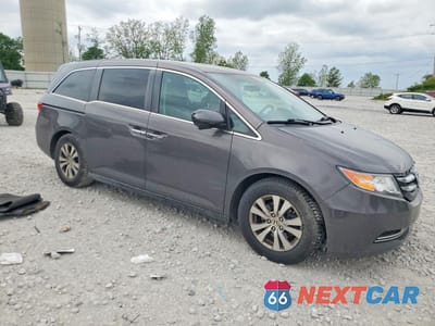 Czwarte zdjęcie samochodu z boku: 2016 HONDA ODYSSEY SE VIN:5FNRL5H37GB072139 - miniatura