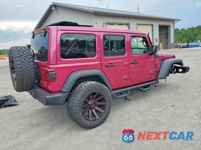 Trzecie zdjęcie samochodu z tyłu: 2024 JEEP WRANGLER SPORT VIN:1C4PJXDG6RW354126 - miniatura