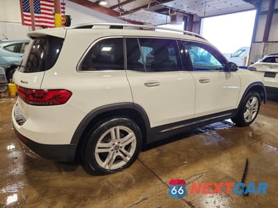 Trzecie zdjęcie samochodu z tyłu: 2023 MERCEDES-BENZ GLB 250 4MATIC VIN:W1N4M4HB7PW270958 - miniatura