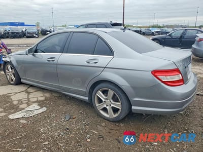 Drugie zdjęcie samochodu z przodu: 2010 MERCEDES-BENZ C 300 4MATIC VIN:WDDGF8BB9AR100580 - miniatura