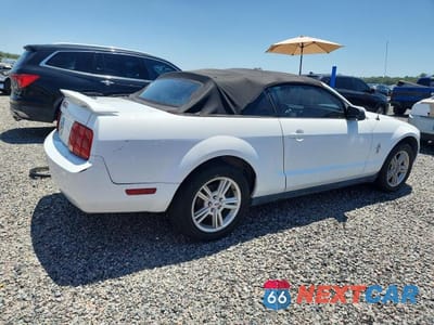 Trzecie zdjęcie samochodu z tyłu: 2007 FORD MUSTANG VIN:1ZVFT84N475357665 - miniatura