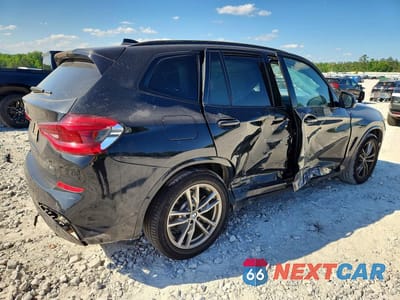 Trzecie zdjęcie samochodu z tyłu: 2020 BMW X3 XDRIVE30I VIN:5UXTY5C01L9D19987 - miniatura