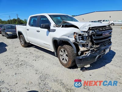 Czwarte zdjęcie samochodu z boku: 2019 GMC SIERRA1500 VIN:3GTU9AEF3KG260885 - miniatura