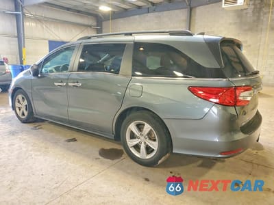 Drugie zdjęcie samochodu z przodu: 2019 HONDA ODYSSEY EXL VIN:5FNRL6H70KB068645 - miniatura