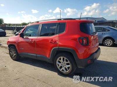 Drugie zdjęcie samochodu z przodu: 2018 JEEP RENEGADE LATITUDE VIN:ZACCJABB0JPJ56806 - miniatura